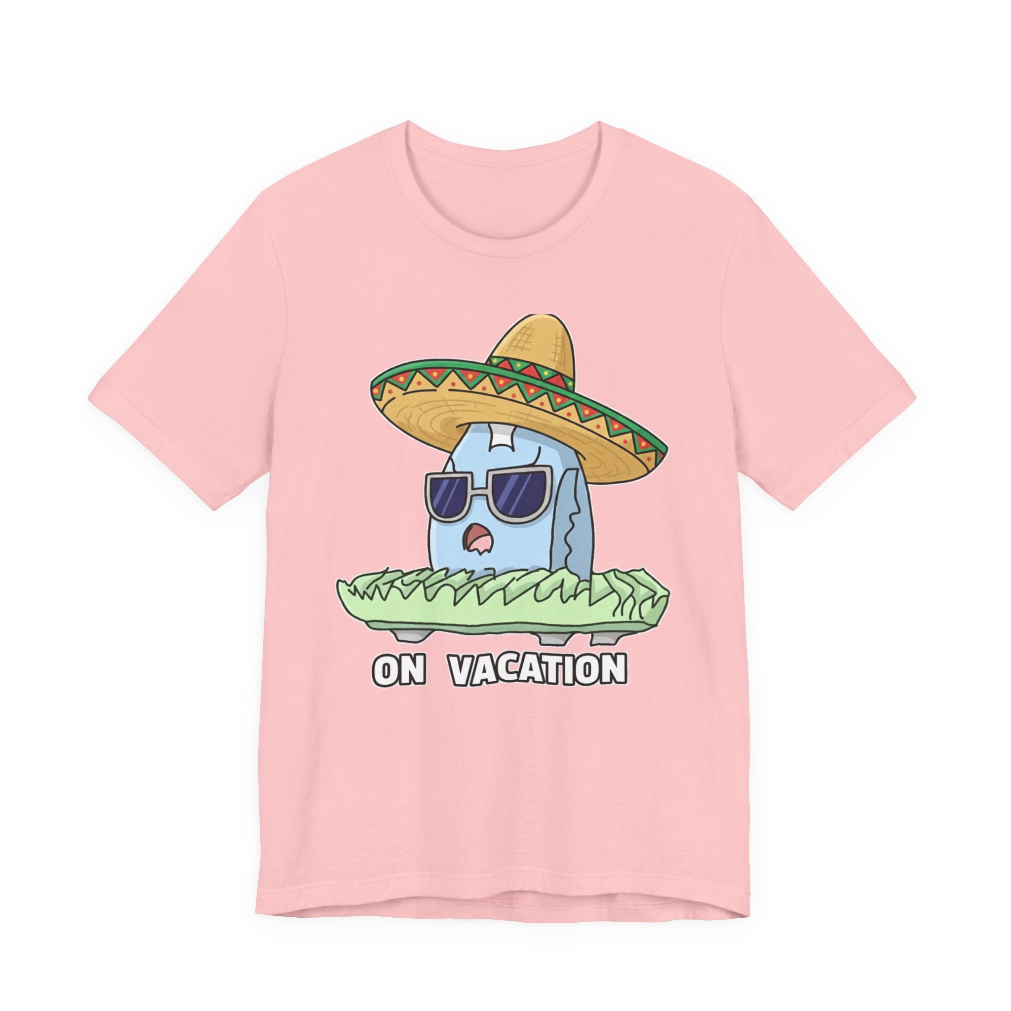 auroncoow60-Sombrero Chill"On Vacation" Tee-You are Officially Off Duty!