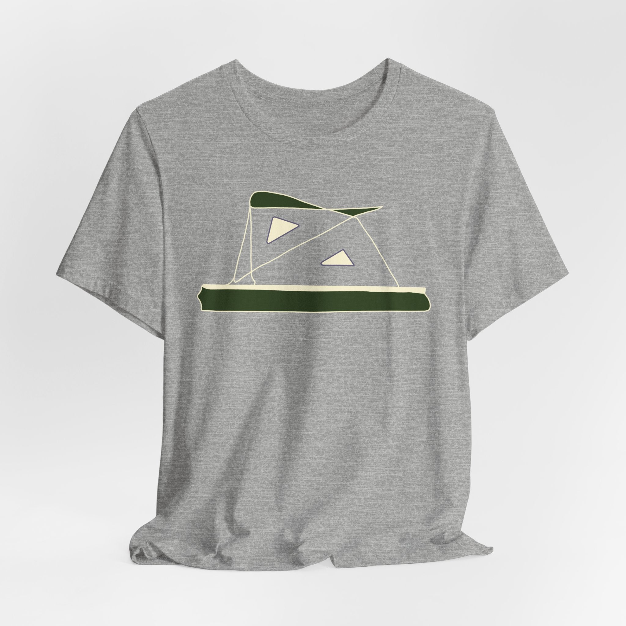 auroncoow60-Geometric Sail Tee