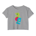 auroncoow60-Color Pop Muse Women's Crop Top Tee