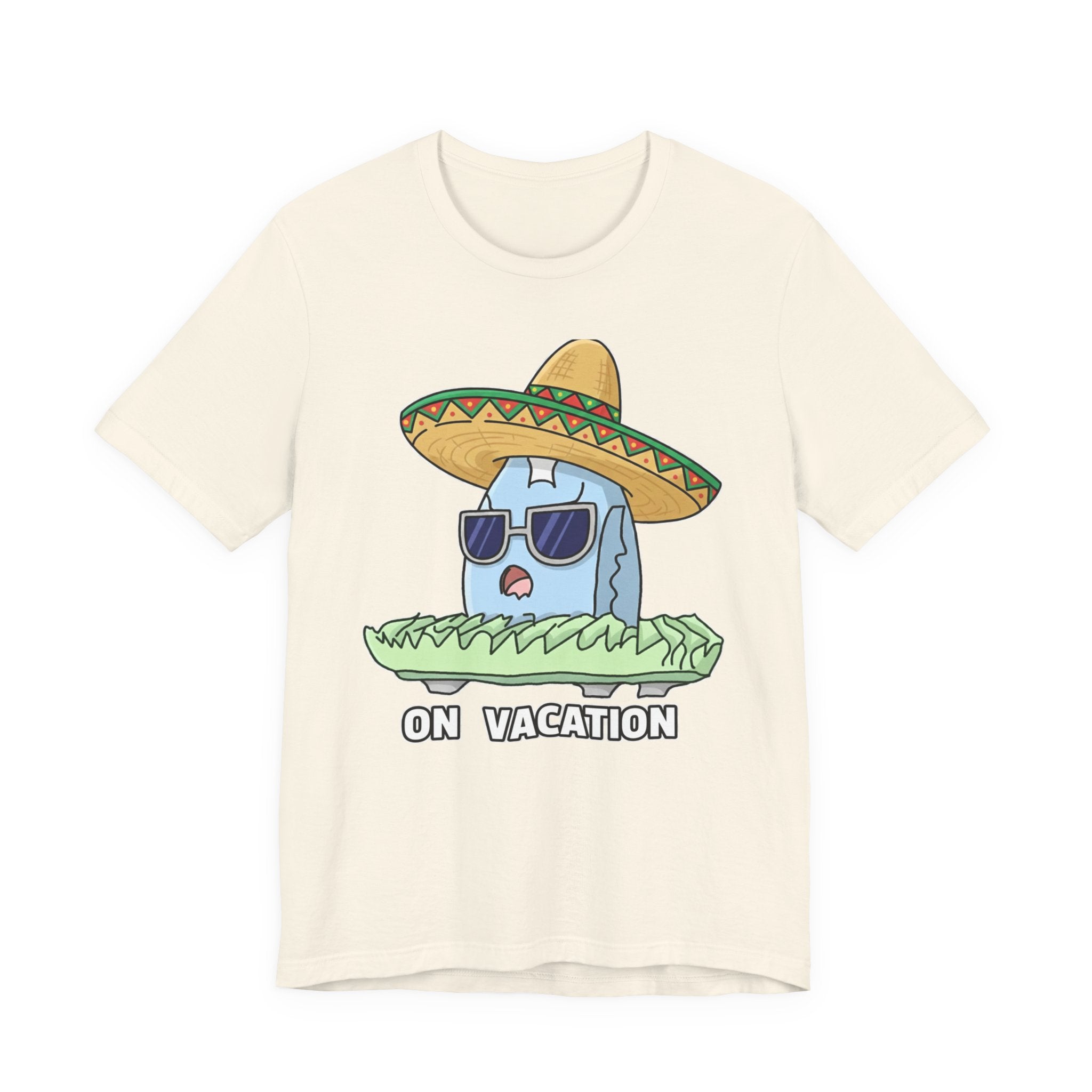 auroncoow60-Sombrero Chill"On Vacation" Tee-You are Officially Off Duty!