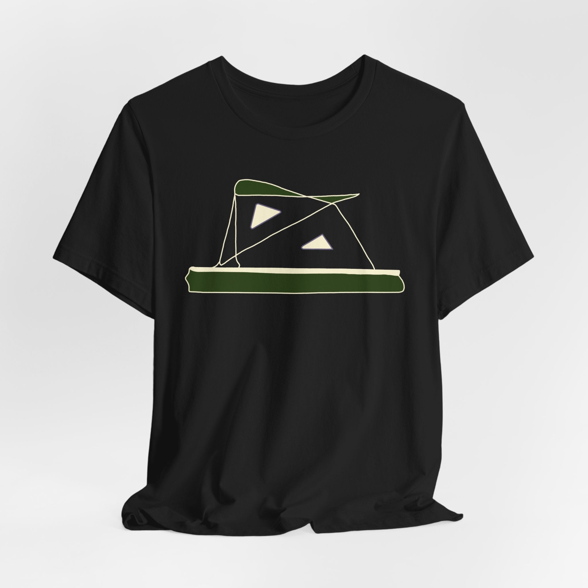 auroncoow60-Geometric Sail Tee