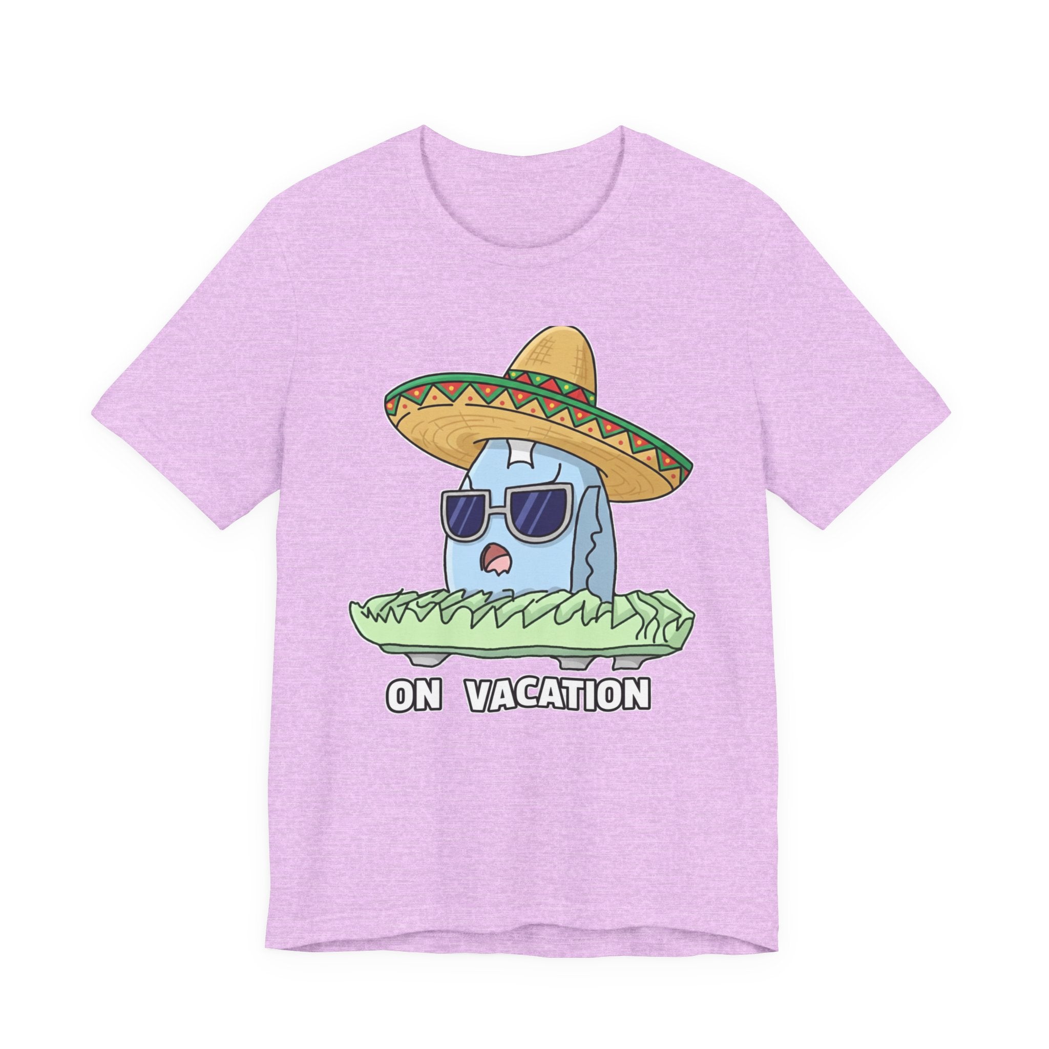 auroncoow60-Sombrero Chill"On Vacation" Tee-You are Officially Off Duty!