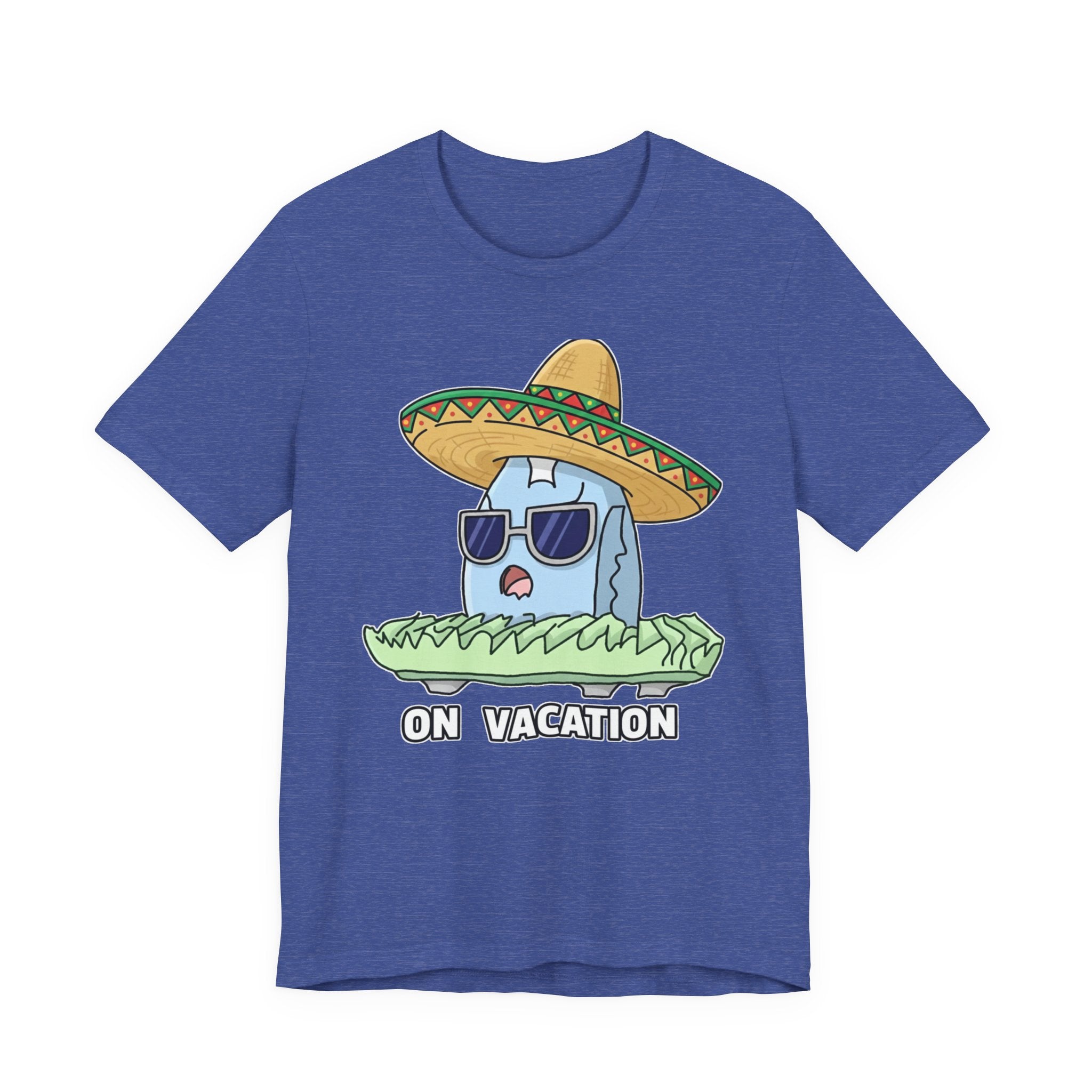 auroncoow60-Sombrero Chill"On Vacation" Tee-You are Officially Off Duty!