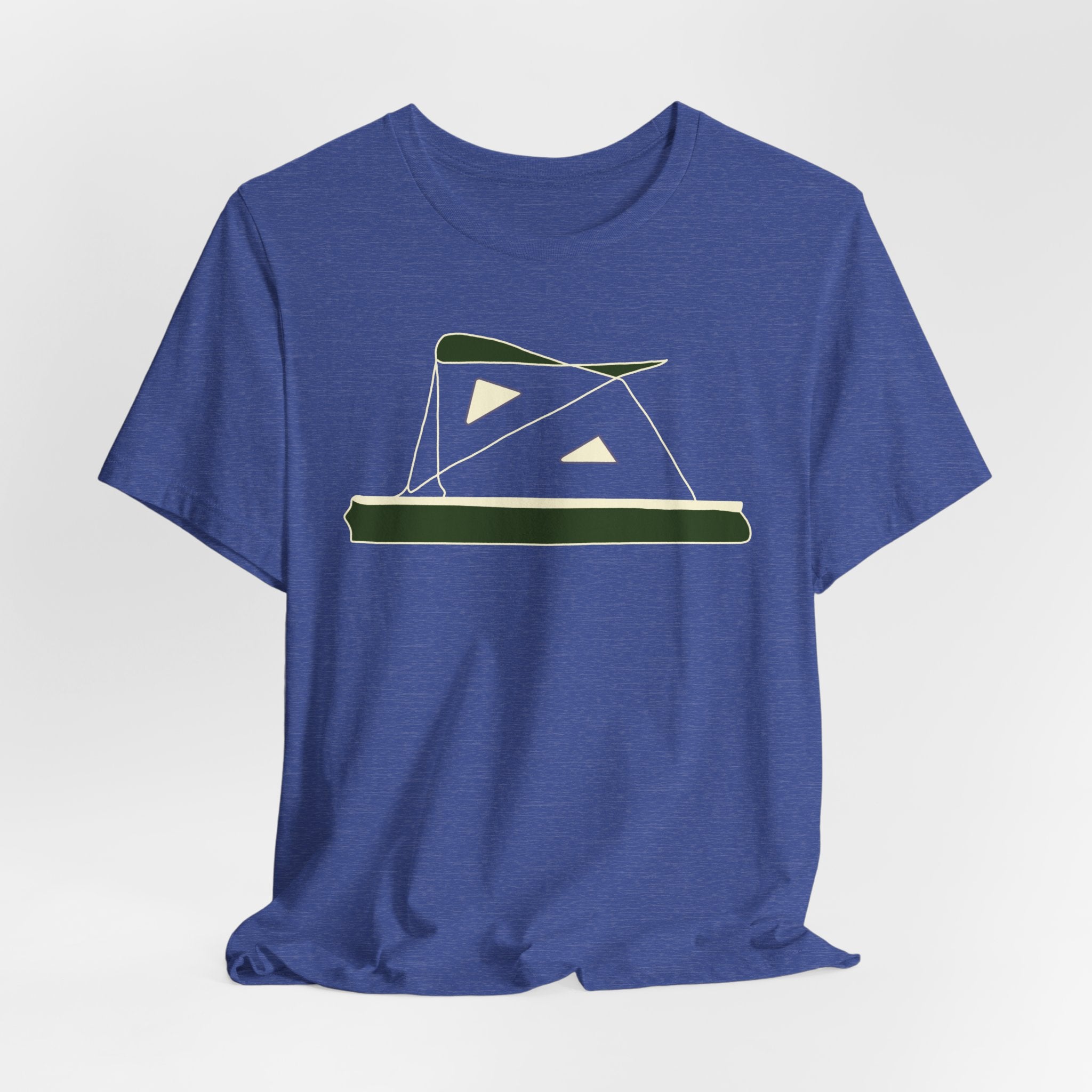 auroncoow60-Geometric Sail Tee