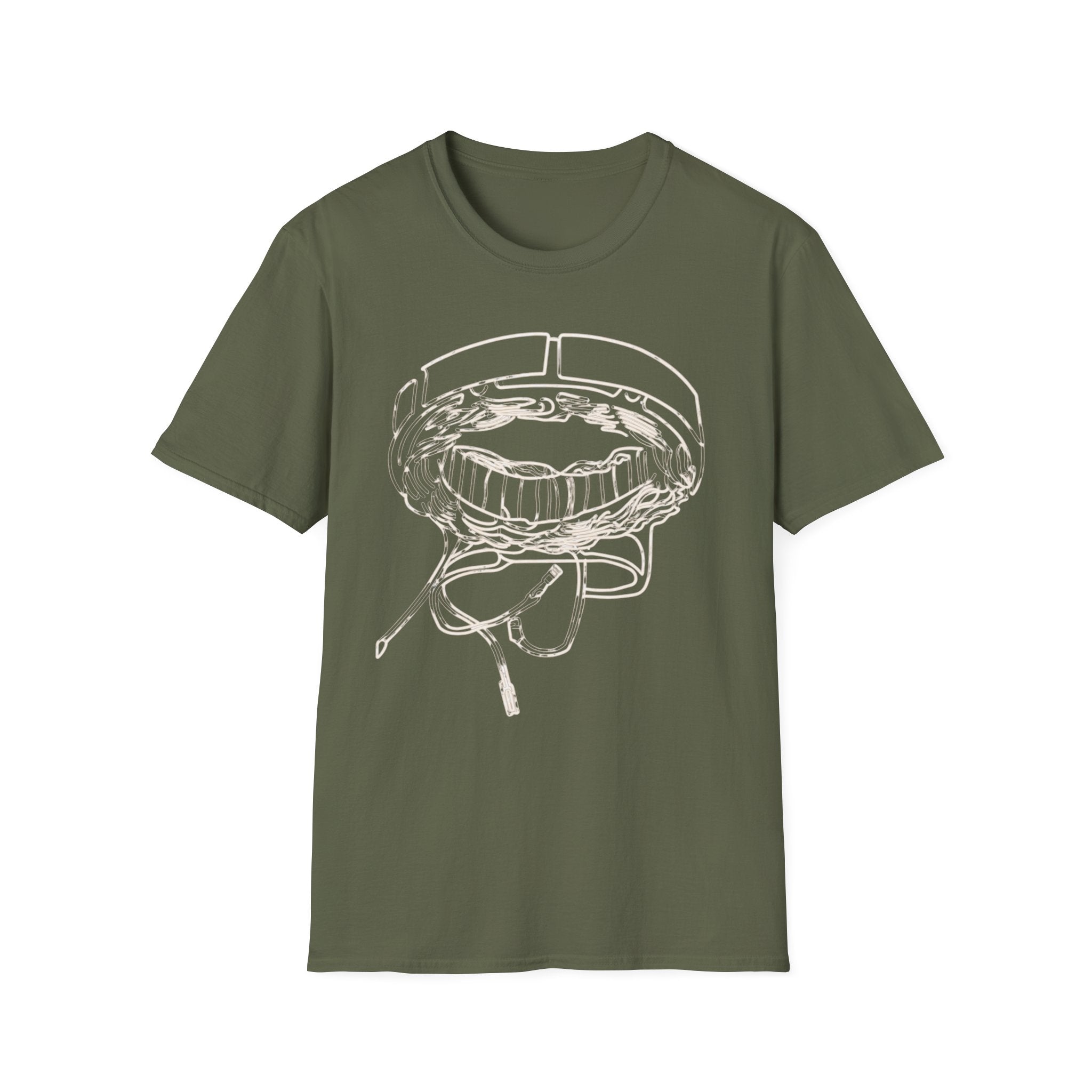 auroncoow60-Cyber Grin Platium VR Graphic Tee