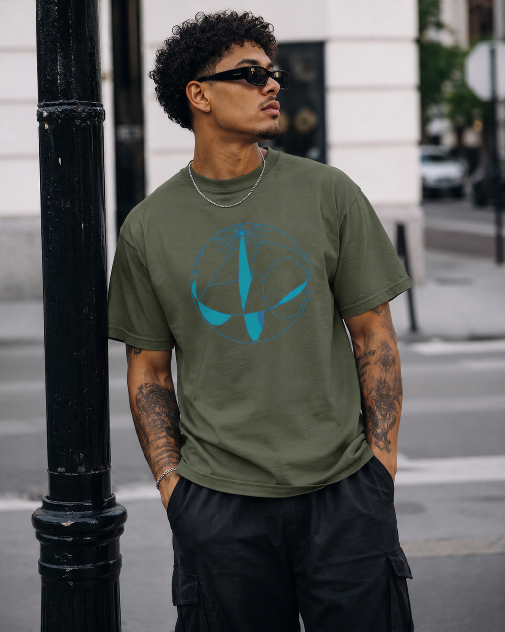 auroncoow60-Axis Worldwide Tee