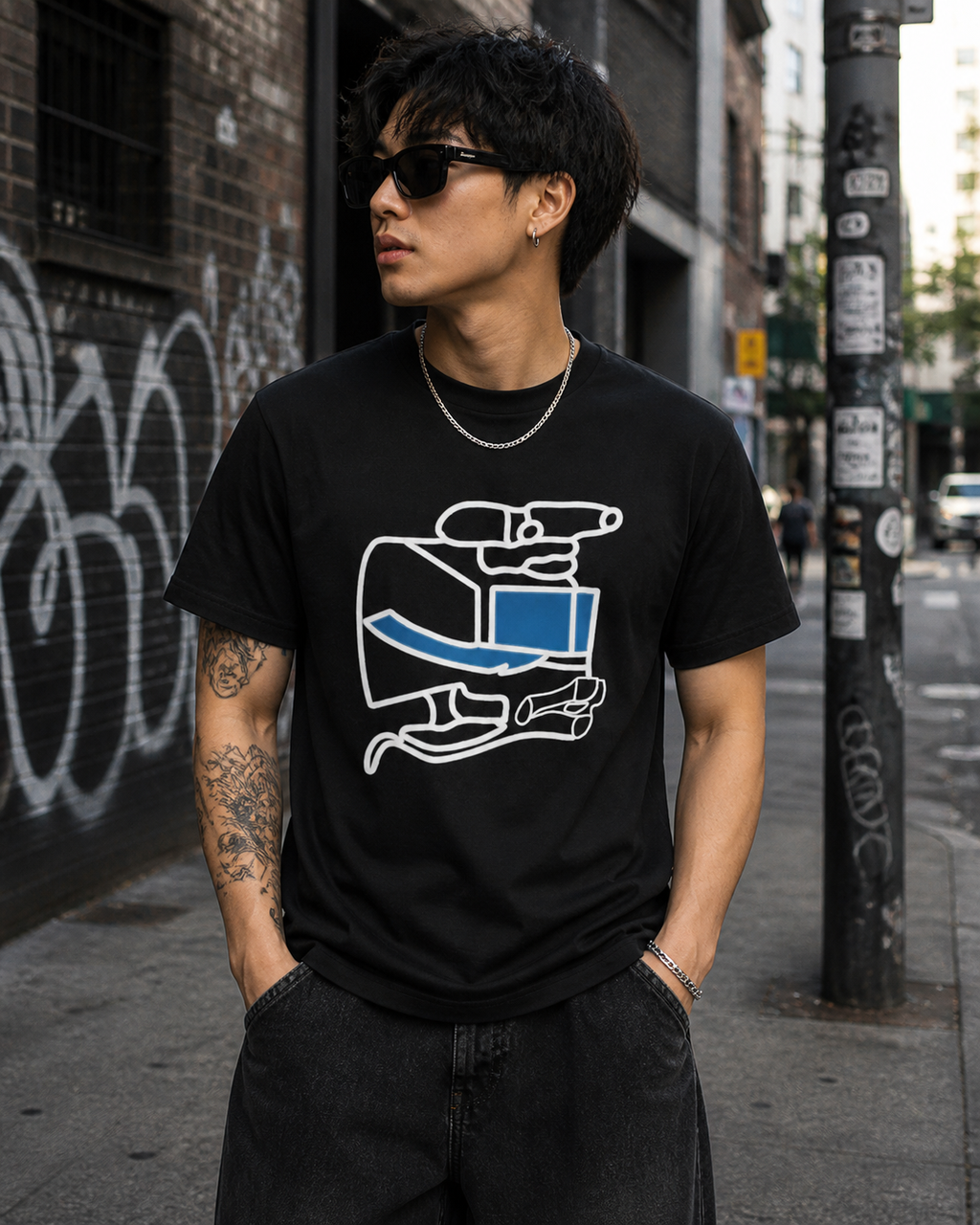 auroncoow60-Auroncoow60 Vision Graphic Tee