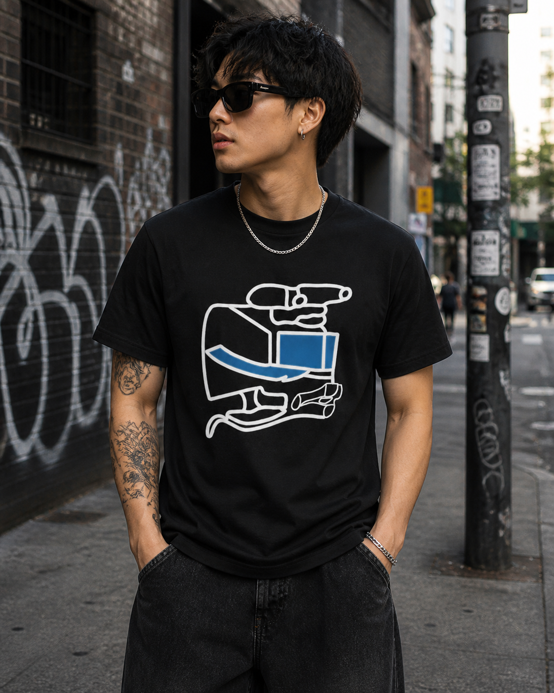 auroncoow60-Auroncoow60 Vision Graphic Tee