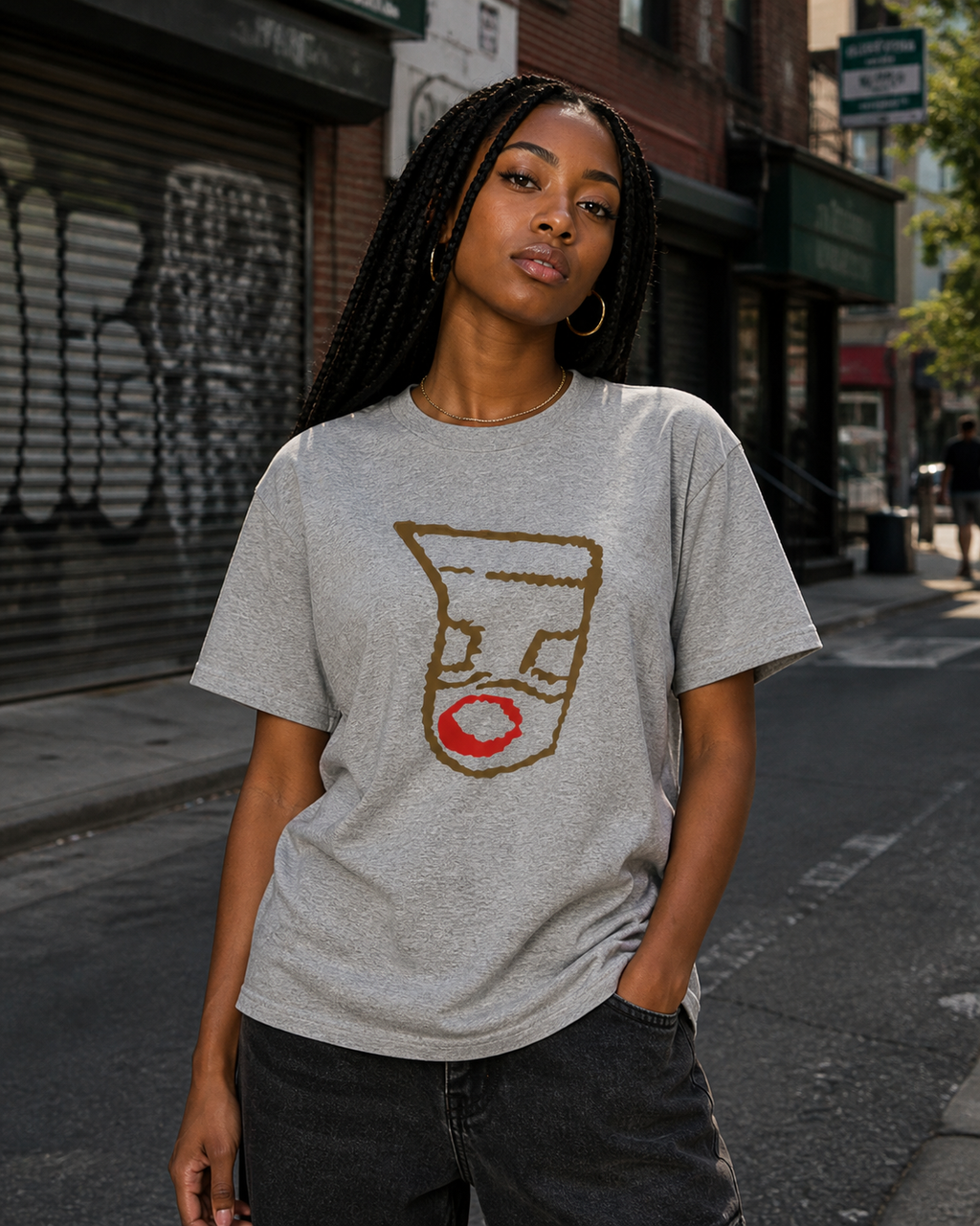 auroncoow60-Earthline Abstract Women's Tee