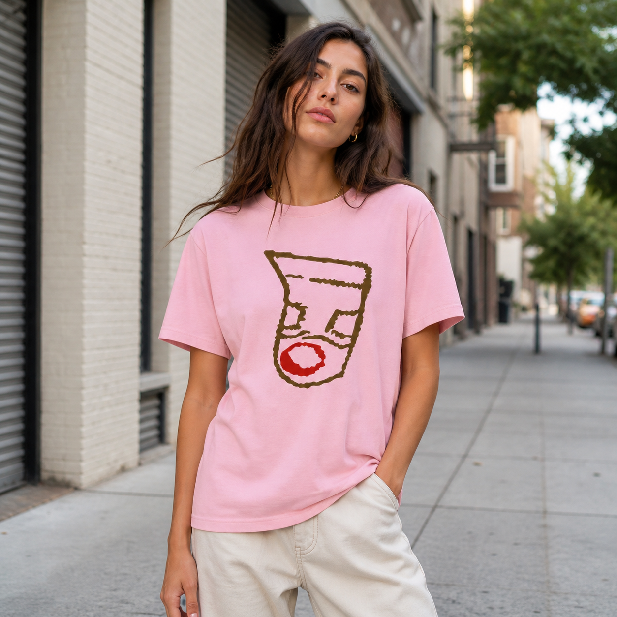 auroncoow60-Earthline Abstract Women's Tee
