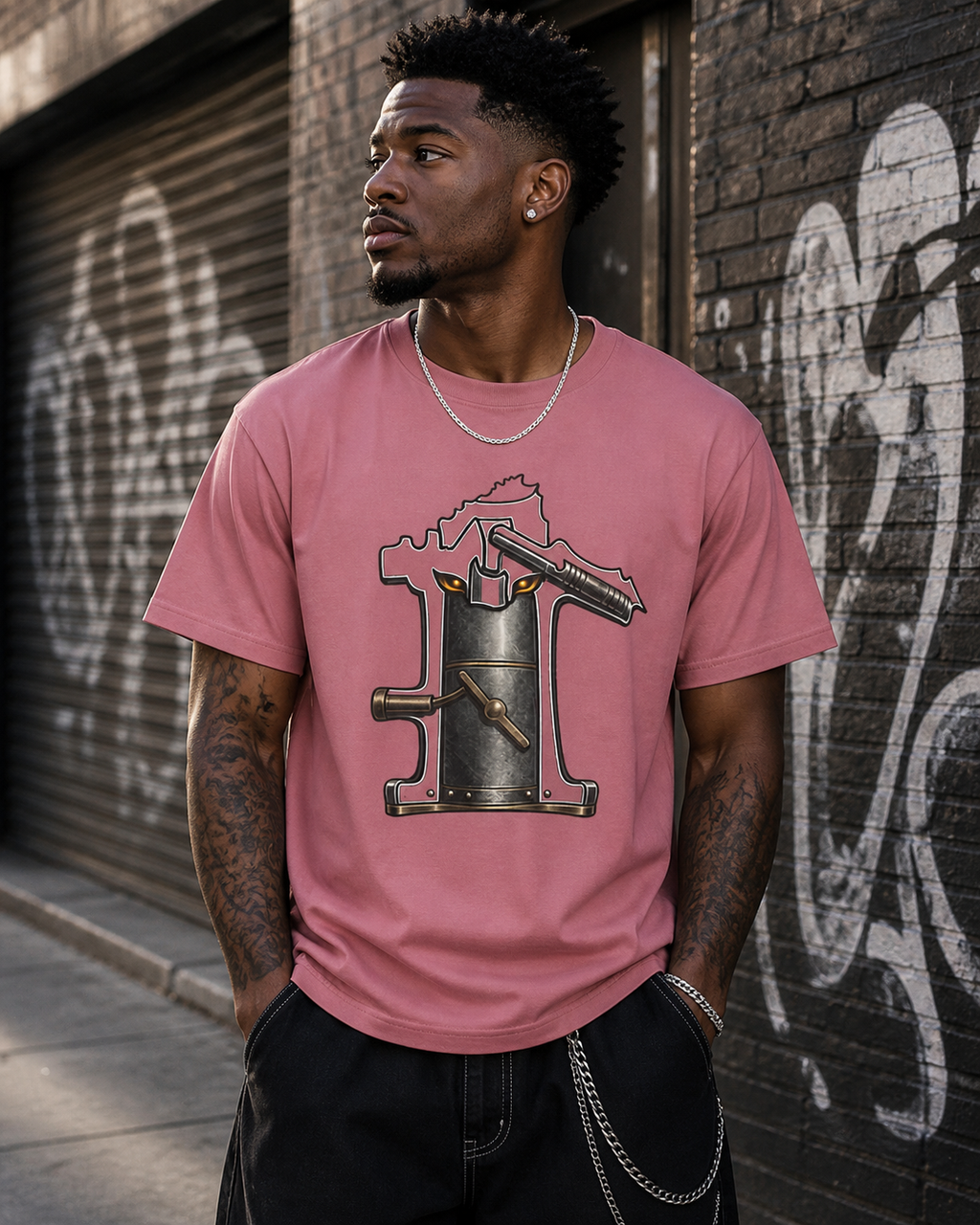 auroncoow60-Iron Sentinel Tee