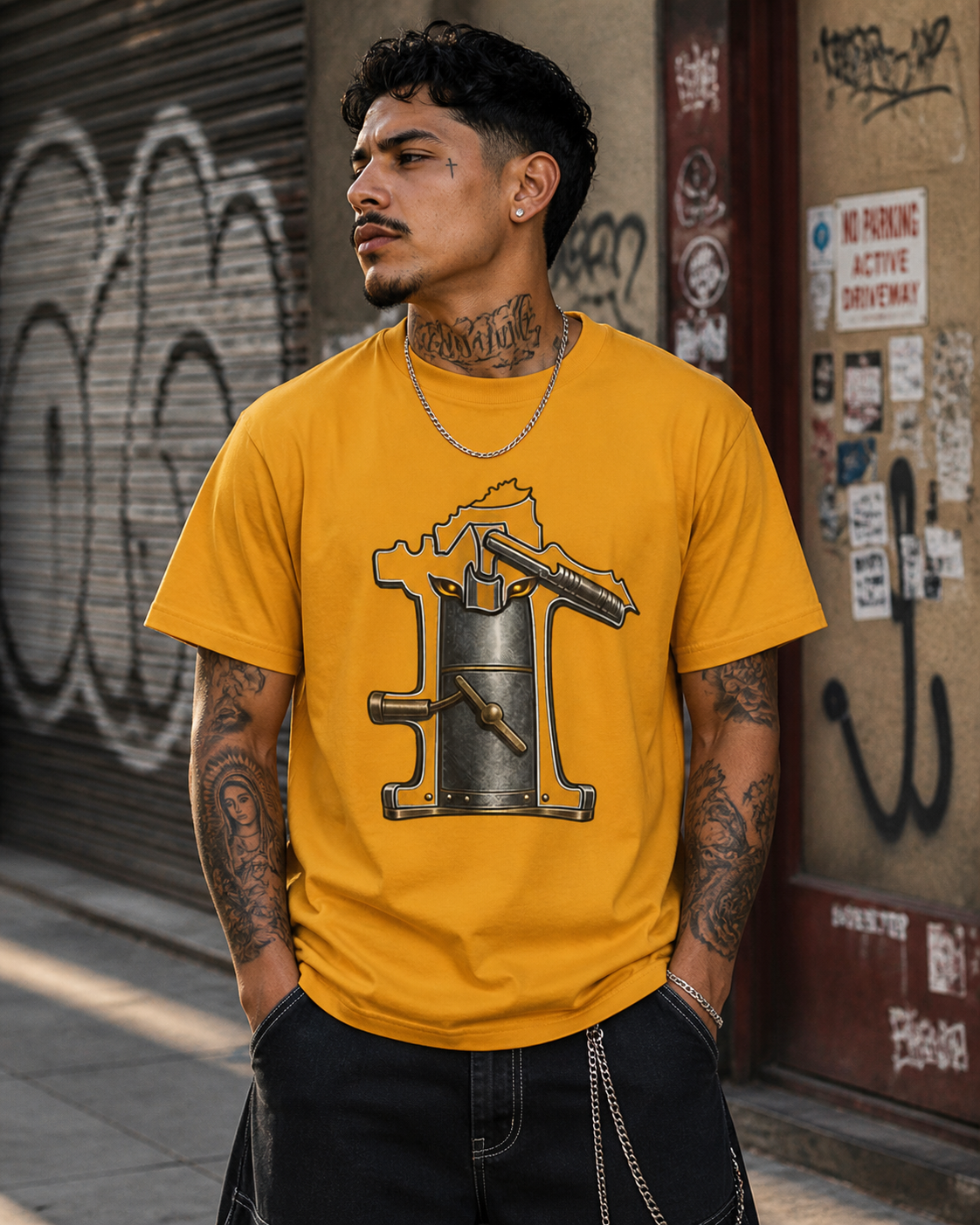 auroncoow60-Iron Sentinel Tee