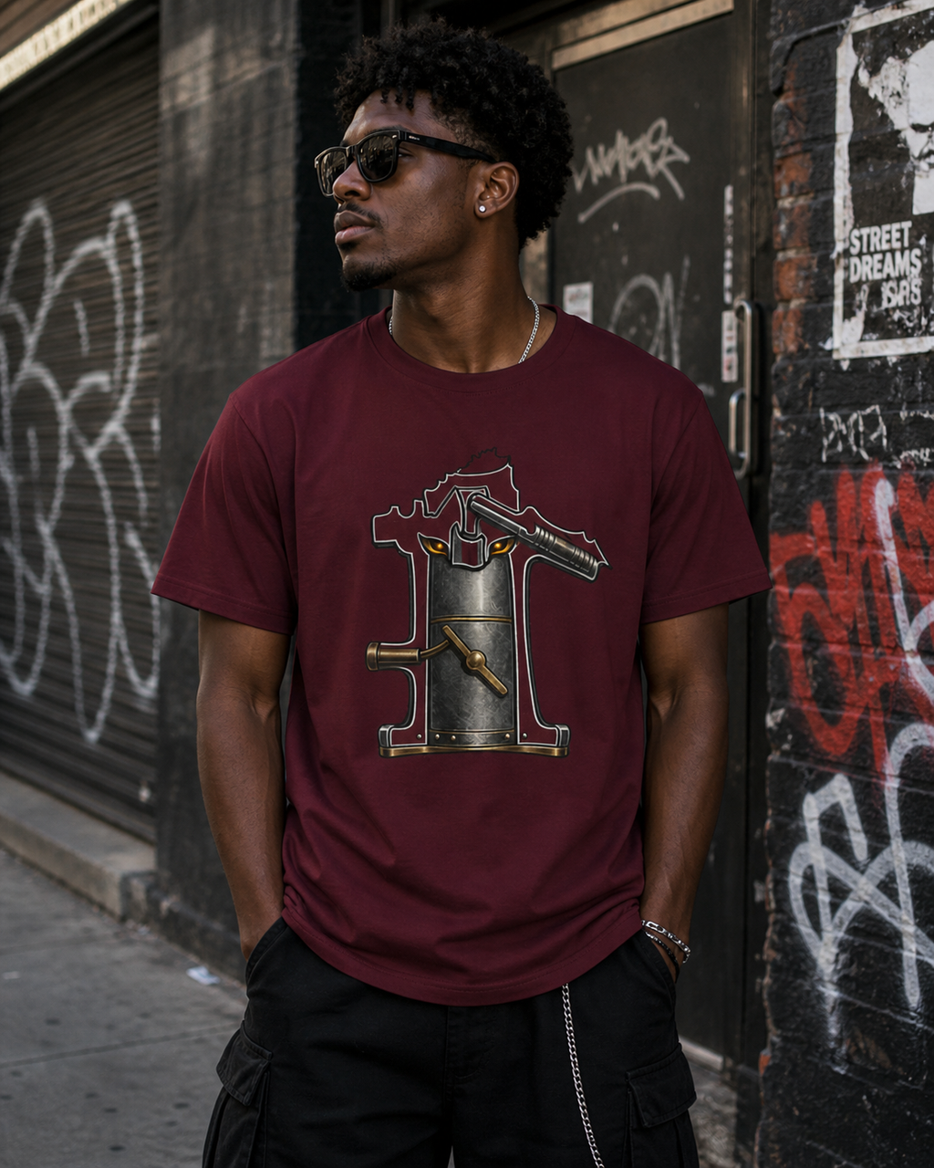auroncoow60-Iron Sentinel Tee