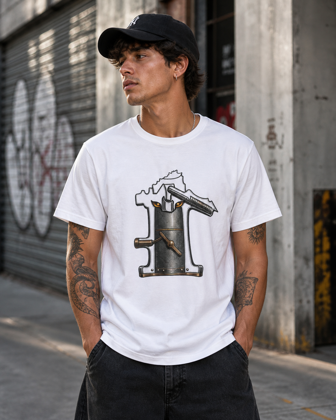 auroncoow60-Iron Sentinel Tee