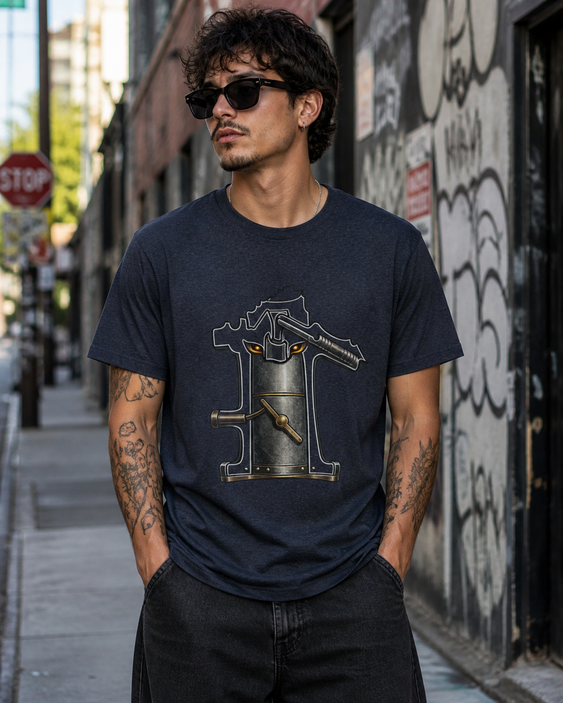 auroncoow60-Iron Sentinel Tee